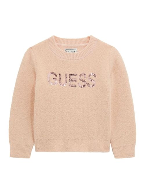 Guess maglia logo con paillettes GUESS | K5BR00Z3220/G61S